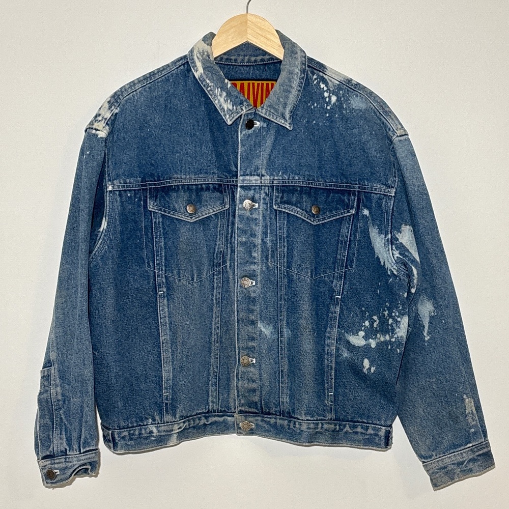 Vintage 80s Calvin Klein Denim Jacket Size L